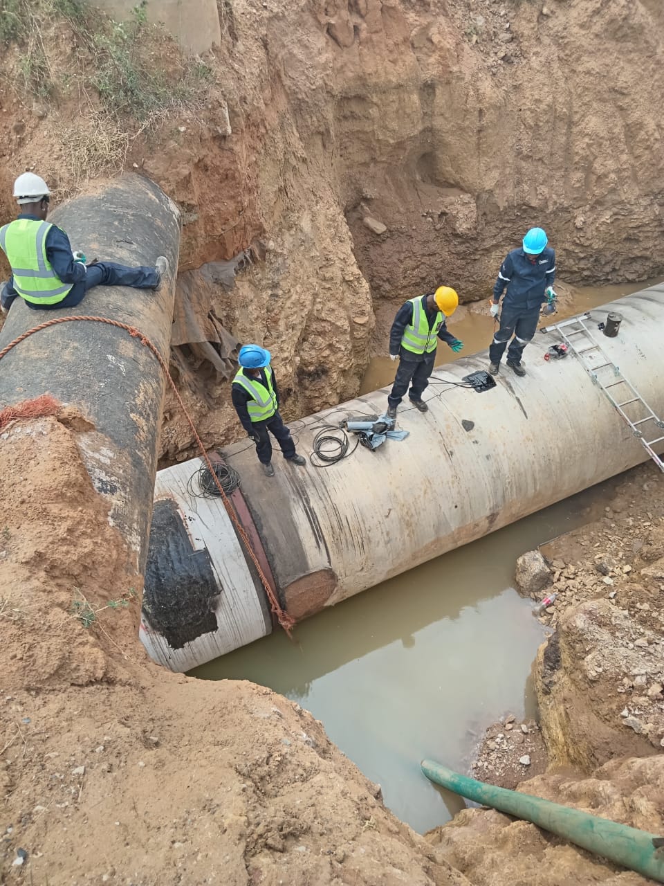 Engineer at work
